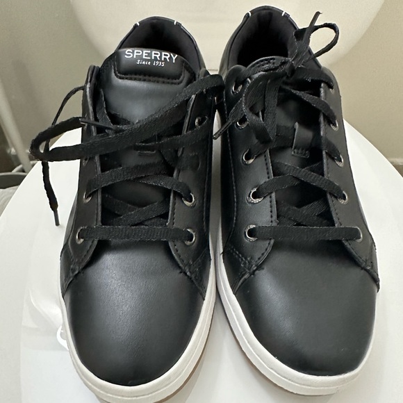 Sperry Shoes - SPERRY Black topsiders. New, never worn. Size 10